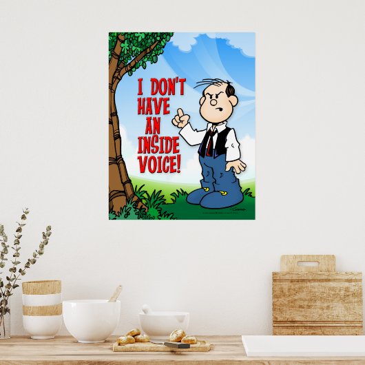 Poster Voix intérieure (Cuisine)