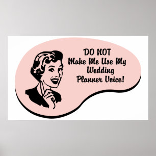 Poster Voix wedding planner