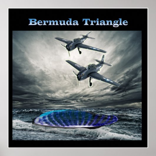 Poster Vol 19 Triangle Bermudes (Devant)