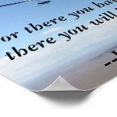 Poster Vol à suspension (Coin)