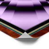 Poster Vol à travers un espace courbe (Coin)