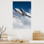 Poster Vol An-225 Mriya et Navette spatiale Bourane (Cuisine)