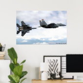 Poster vol d'aigle (Bureau à domicile)