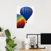 Poster Vol de ballon (Bureau à domicile)