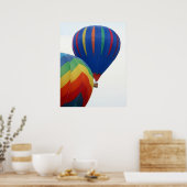 Poster Vol de ballon (Cuisine)