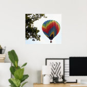 Poster Vol de ballon (Bureau à domicile)