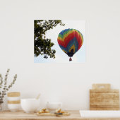 Poster Vol de ballon (Cuisine)