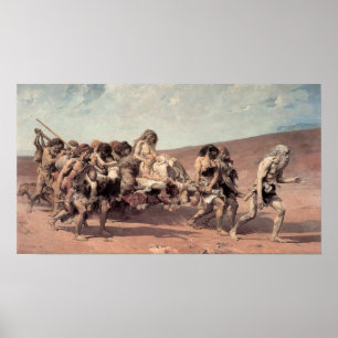 Poster Vol de Caïn avant la malédiction de Jéhovah