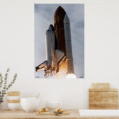 Poster Vol de navette spatiale - STS-80 (Cuisine)