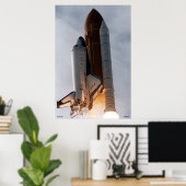 Poster Vol de navette spatiale - STS-80 (Bureau à domicile)