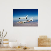 Poster Vol d'essai de navette spatiale pour l'entreprise (Cuisine)