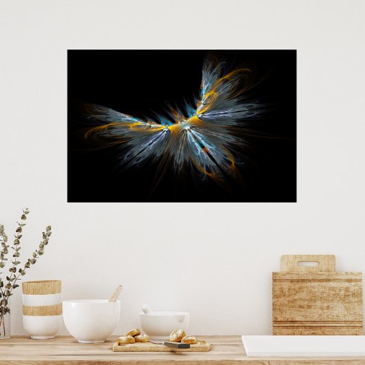 Poster Vol d'Icarus (Cuisine)