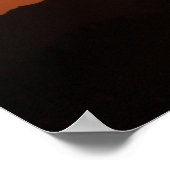 Poster Vol du coucher du soleil (Coin)