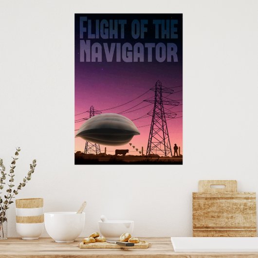 Poster Vol du Navigateur (Cuisine)