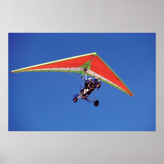 Poster Vol en ULM dans le ciel, Western Cape (Devant)