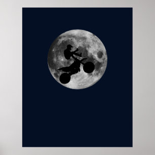 Poster Vol haut (motocross)