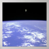 Poster Vol libre dans l'espace (Devant)