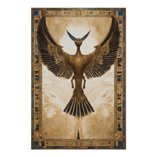 Poster Vol majestueux de la bête céleste (Devant)