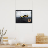 Poster Vol Moose Aviation de Havilland DH3-C Otter (Cuisine)