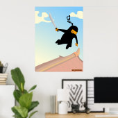Poster Vol Ninja (Bureau à domicile)