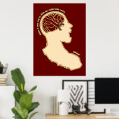 Poster Vol ou vol (Bureau à domicile)