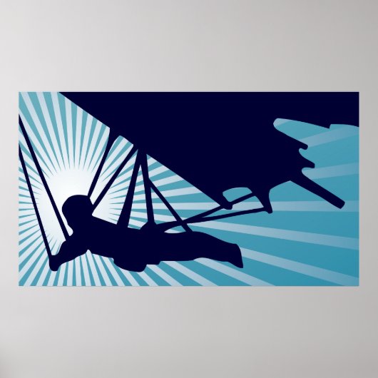 Poster vol plané en hauteur (Devant)
