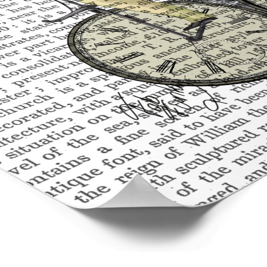 Poster Vol temps Rabbit (Coin)