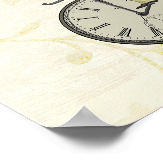 Poster Vol temps Rabbit (Coin)