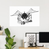 POSTER VOL WETA AVEC GUITAR (Bureau à domicile)