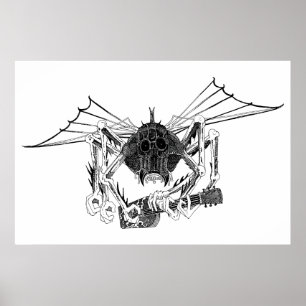POSTER VOL WETA AVEC GUITAR