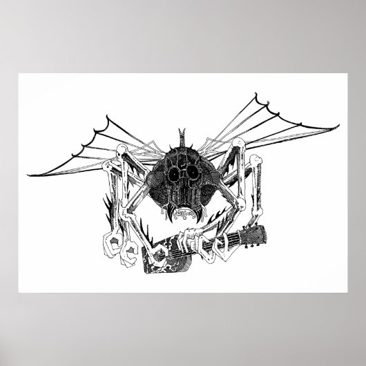 POSTER VOL WETA AVEC GUITAR (Devant)