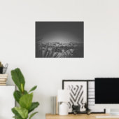 Poster Volailles d'arbre en noir et blanc (Bureau à domicile)