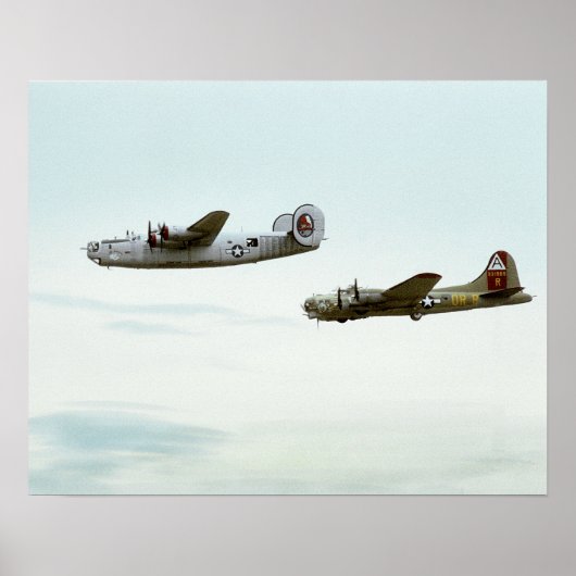Poster volant B24 et B17 (Devant)
