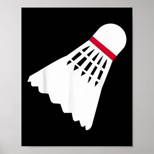 Poster Volant de badminton (Devant)