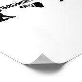 Poster Volant de badminton Et Chats - Cool Badminton Shut (Coin)