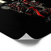 Poster Volant de ninja de badminton (Coin)