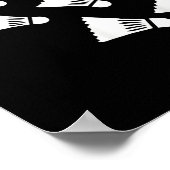 Poster Volants de badminton (Coin)