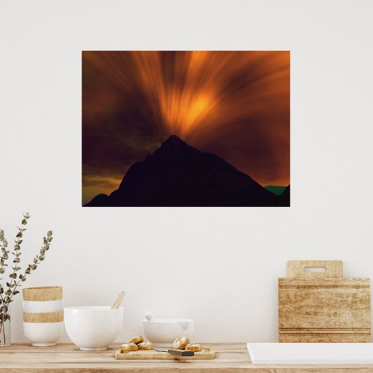 Poster Volcan (Cuisine)