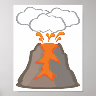Poster Volcan