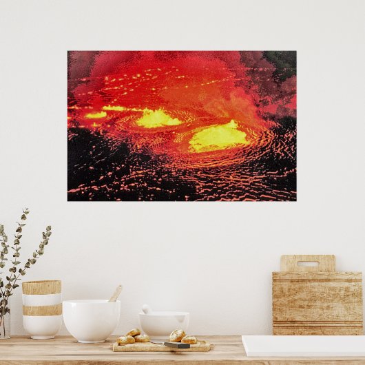 Poster Volcan 4 (Cuisine)