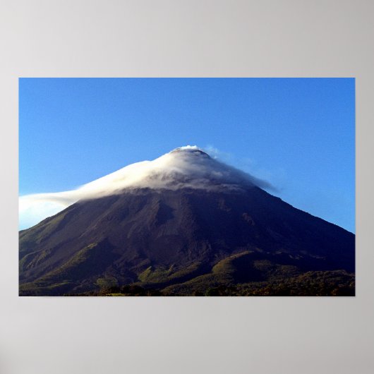 Poster volcan actif (Devant)