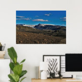 Poster Volcan Eyjafjallajökull (Bureau à domicile)