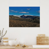 Poster Volcan Eyjafjallajökull (Cuisine)