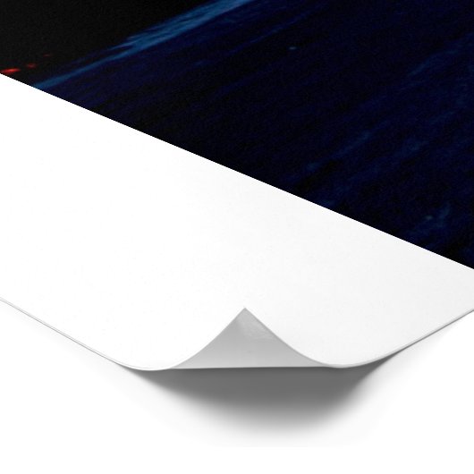 Poster Volcan Fimmvörðuháls en Islande (Coin)