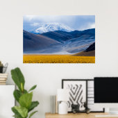 Poster Volcan Incahuasi, Argentine (Bureau à domicile)