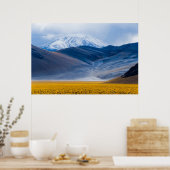 Poster Volcan Incahuasi, Argentine (Cuisine)