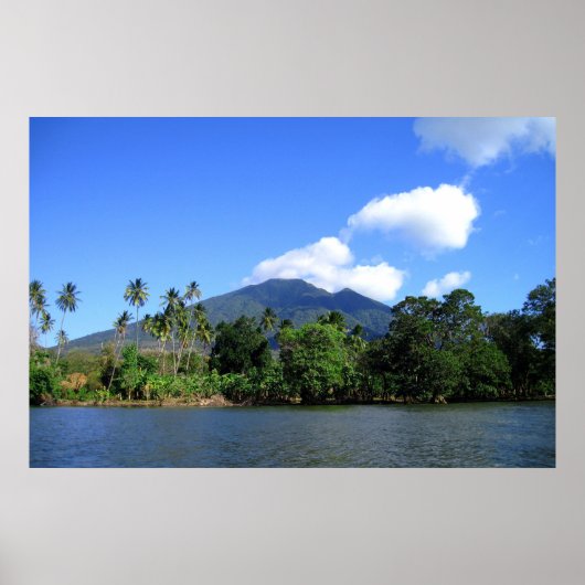 Poster Volcan Maderas (Devant)