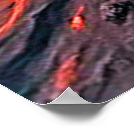 Poster Volcanic Eruption: Raw Power (Coin)