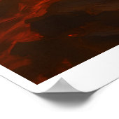 Poster Volcanic White Tiger Premium Wall Art – Fine Art C (Coin)