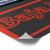 Poster Volcans Baja Mexique Cabo San Quintin (Coin)